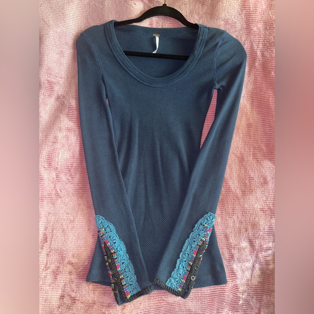 free people fiesta cuff thermal